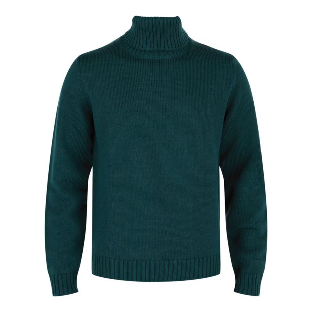 Slowear Zanone Slim-Fit Turtleneck Sweater Green Mens